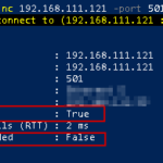 Test if a Network Port Is Open