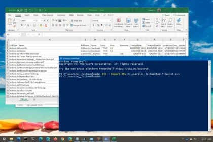Export PowerShell Results to CSV for Reporting